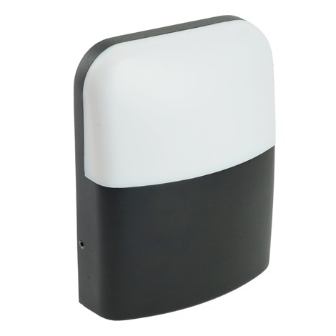 Светильник уличный светодиодный Feron DH498, 85-265V, 12W, 350Lm, 3000/4000/6400К, черный - фото 93184