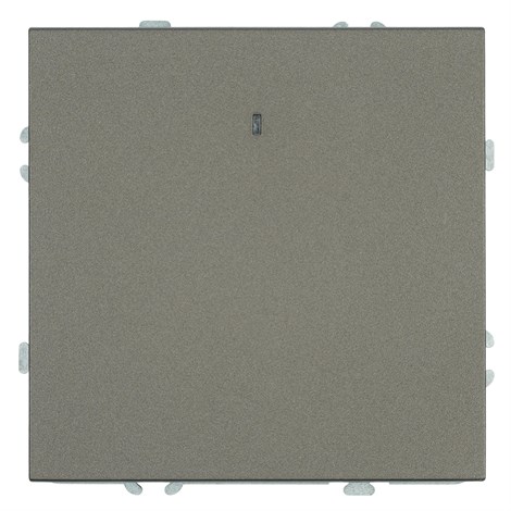 Выключатель 1-клавишный c индикатором (механизм), STEKKER, 250В, 10А, серия Эмили, RSW10-5101-09, антрацит, soft touch - фото 94093