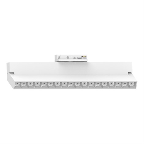 Светильник трековый светодиодный на шинопровод 18W, 1620 Lm, 4000К, 30 градусов, белый, Feron AL139 серия LensFold - фото 94163