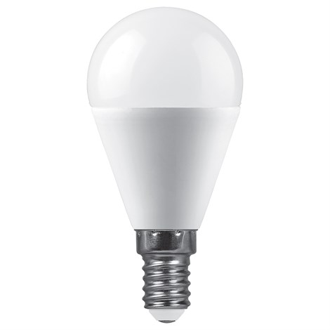 Лампа светодиодная SAFFIT SBG4520 Шарик E14 20W 230V 6400K - фото 94496