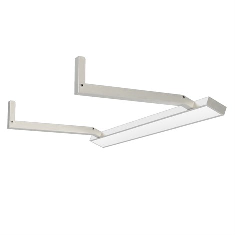 Светильник для школьных досок с кронштейном TR DS Line 1195х95х40, 30Вт, 3600лм, 4000К, IP40, CRI90, опал, белый - фото 96417