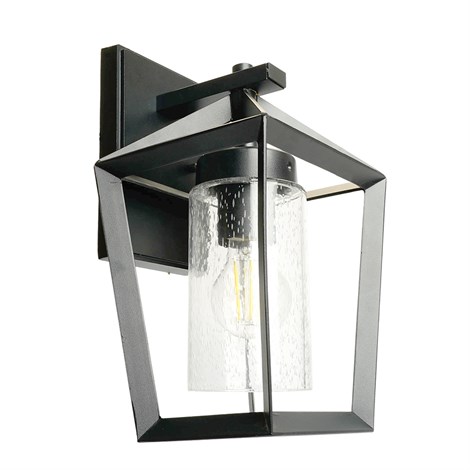 Светильник садово-парковый Feron PL771  на стену вниз 40W 220-240V E27, черный - фото 97183