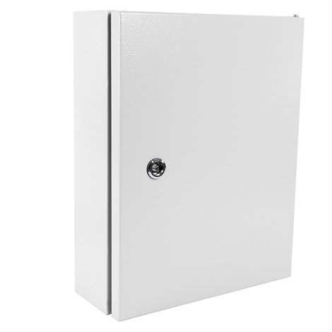 Шкаф навесной распределительный STEKKER EBX60-1/24-54 IP54, 24 модуля, сталь, серия ArcaMetal - фото 98044