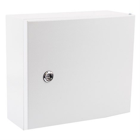 Шкаф навесной распределительный STEKKER EBX60-1/09-54 IP54, 9 модулей, сталь, серия ArcaMetal - фото 98084