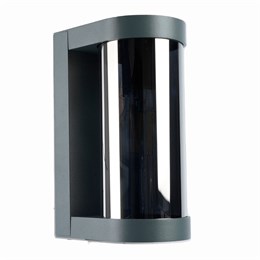 Светильник садово-парковый Feron DH1901, на стену, E27 230V, серый