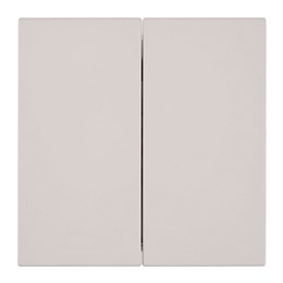 Переключатель 2-клавишный (механизм), STEKKER, 250В, 10А, серия Мия, RSW10-3107-08, пудровый жемчуг