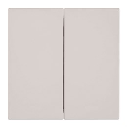 Выключатель 2-клавишный (механизм), STEKKER, 250В, 10А, серия Мия, RSW10-3104-08, пудровый жемчуг