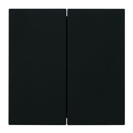 Выключатель 2-клавишный (механизм), STEKKER, 250В, 10А, серия Мия, RSW10-3104-05, черный бархат