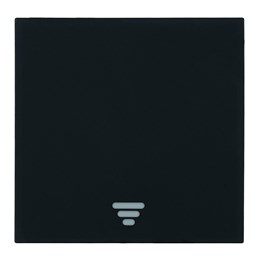 Выключатель 1-клавишный самовозвратный (механизм), STEKKER, 250В, 10А, серия Мия, RSW10-3112-05, черный бархат