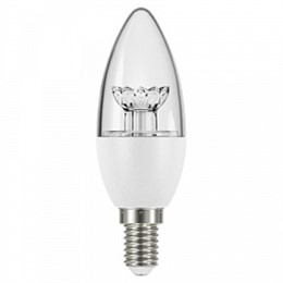 LS CLB 40 5W/827 220-240V CL E14 470lm 200* 15000h свеча прозрачн OSRAM LED-лампа