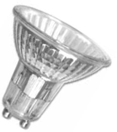 HP51 220V 50W GU10 (10/200) - лампа галогенная FOTON LIGHTING