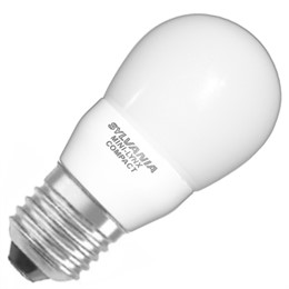 Лампа энергосберегающая Sylvania Mini-lynx 9W E27 840 шар