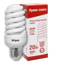 Энергосберегающая лампа Navigator 94 419 NCLP-SF-20-840-E27
