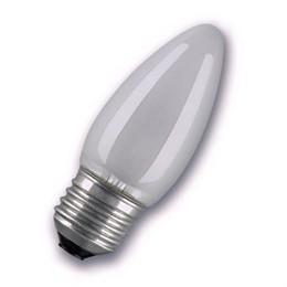 CLASSIC B FR 60W 230V E27 (свеча матовая d35x99) - лампа OSRAM