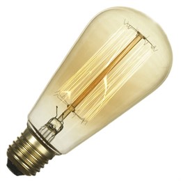 FL-Vintage ST64 60W E27 220В 64*146мм FOTON_LIGHTING - ретролампа накаливания груша