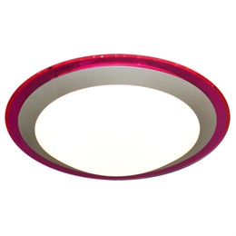 Накладной светодиодный потолочный светильник круглый фиолетовый ESTARES ALR-16 AC170-265V 16W Холодный белый