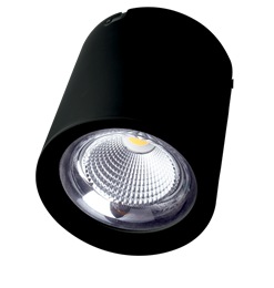 FL-LED CUPSPOT Round 30W Black 3000K 3000Lm круглый 30Вт 170*185мм