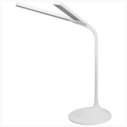 PANAN DISC DOUBLE WT 5W 3000K наст диск / батарея 220Lm 375*400*170mm DIM - светильник настольный L