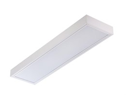 Накладной опаловый светильник 2х36 Вт ЭмПРА 1233x310 Technoluх TL236 OL