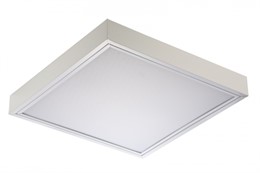 Накладной опаловый светильник 4х18 Вт ЭмПРА 620x620 Technoluх TL418 OL