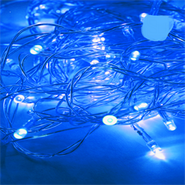 Новогодняя гирлянда Космос GIR 100LED синяя 10.8 метров