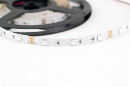 Лента светодиодная 5050, 7,2W/m белая теплая LED 30