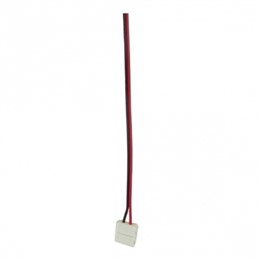 Ecola LED strip connector соед. кабель с одним 2-х конт. зажимным разъемом 8mm 15 см. уп. 3 шт