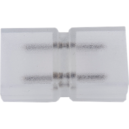 Ecola LED strip 220V connector соединитель лента-лента 2-х конт для ленты IP68 12x7 уп. 5 шт