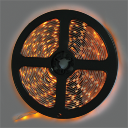 Ecola LED strip STD 4,8W/m 12V IP20 8mm 60Led/m Yellow желтая светодиодная лента на катушке 5м