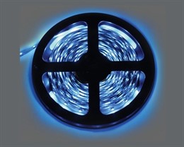 Ecola LED strip STD 4,8W/m 12V IP20 8mm 60Led/m Blue синяя светодиодная лента на катушке 5м
