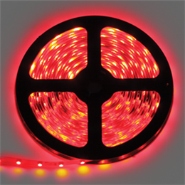 Ecola LED strip PRO 4,8W/m 12V IP20 8mm 60Led/m Red красная светодиодная лента на катушке 5м