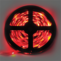 Ecola LED strip STD 7,2W/m 12V IP20 10mm 30Led/m Red красная светодиодная лента на катушке 5м
