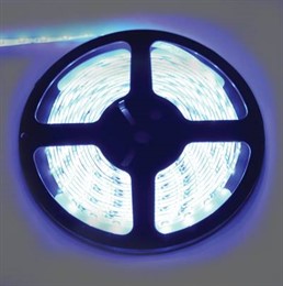 Ecola LED strip PRO 4,8W/m 12V IP65 8mm 60Led/m Blue синяя светодиодная лента на катушке 5м