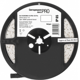Светодиодная лента Navigator 71 702 NLS-3528CW60-4.8-IP65-12V-Pro R5