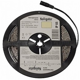 Светодиодная лента Navigator 71 404 NLS-3528B60-4.8-IP65-12V R5