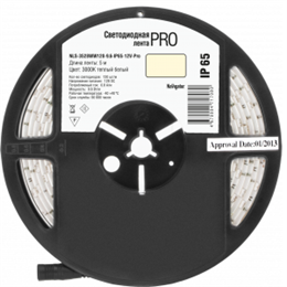 Светодиодная лента Navigator 71 708 NLS-3528WW120-9.6-IP65-12V-Pro R5