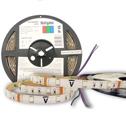 Светодиодная лента Navigator 71 428 NLS-5050RGB30-7.2-IP65-12V R5