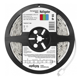 Светодиодная лента Navigator 71 834 NLS-5050RGBM30-5-IP65-12V