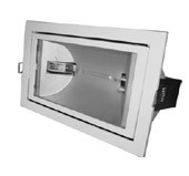 FL-2019 BOX 70W Rx7s White встройка 212x122 поворотный прозрач 225x135