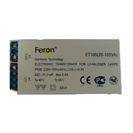 Feron ET-105 220V/12V/105W трансформатор электронный