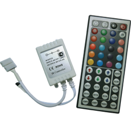 Ecola LED strip RGB IR controller 72W 12V 6A с большим инфракрасным пультом управления