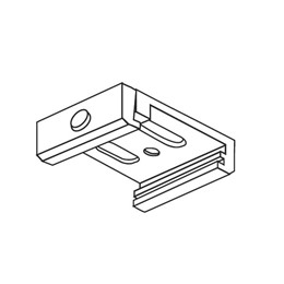 SKB-12-3 Скоба крепления к шинопроводу Nordic белый