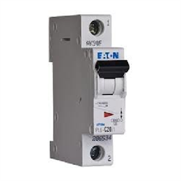 Автоматический выключатель 1п C 20А PL6-C20/1 6кА EATON 286534
