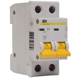 Автомат IEK 2п C/ 4А ВА 47-29