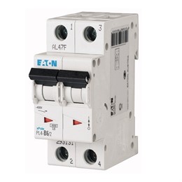 Автоматический выключатель 2п C 10А PL4-C10/2 4.5кА EATON 293141