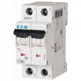 Автоматический выключатель 2п C 6А PL4 4.5кА EATON 293140