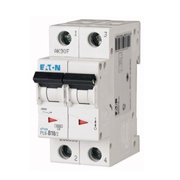 Автоматический выключатель 2п C 10А PL6-C10/2 6кА EATON 286565