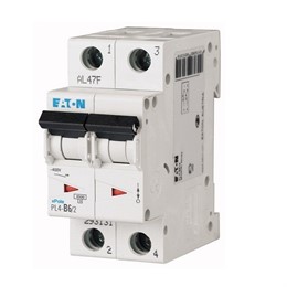 Автоматический выключатель 2п C 63А PL4 4.5кА EATON 293148