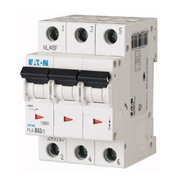Автоматический выключатель 3п C 25А PL4-C25/3 4.5кА EATON 293162