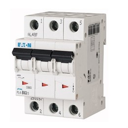 Выключатель авт. мод. 3п C 32А PL4-C32/3 4.5кА EATON 293163